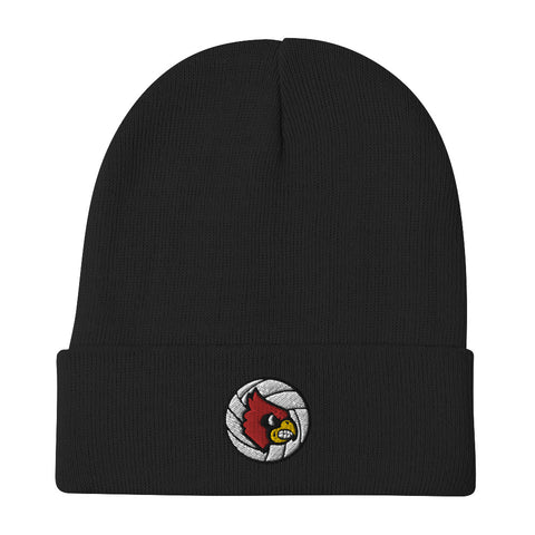 Louisville Volleyball Embroidered Beanie