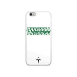 Marshall Lacrosse iPhone Case