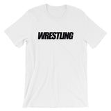 Black Wrestling Unisex short sleeve t-shirt