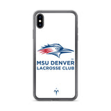 MSU Denver Lacrosse Club iPhone Case