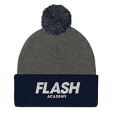 Flash Academy Basketball Pom-Pom Beanie