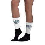 South Side Black foot socks