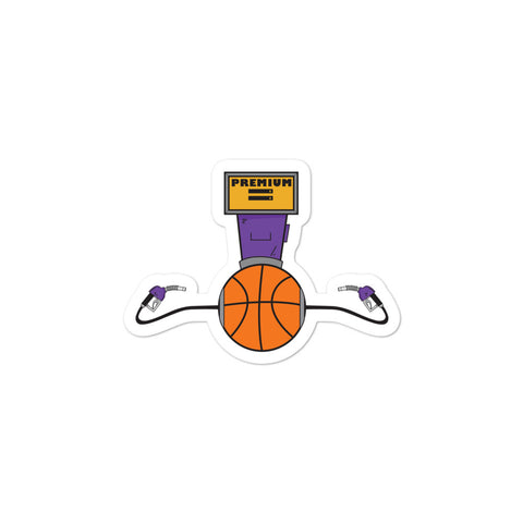 Premium Basketball Bubble-free stickers