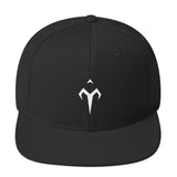 White Tytan Logo Wool Blend Snapback