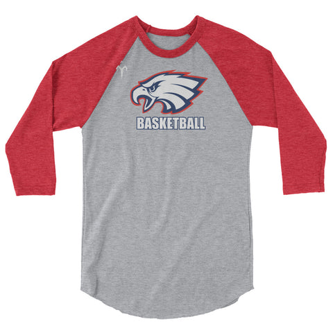 ALA Basketball 3/4 sleeve raglan shirt