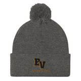 Blue Valley Wrestling Pom-Pom Beanie