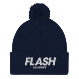 Flash Academy Basketball Pom-Pom Beanie