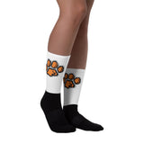 Richmond Black foot socks