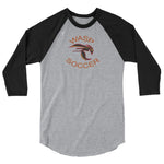 Wasp Soccer 3/4 sleeve raglan shirt