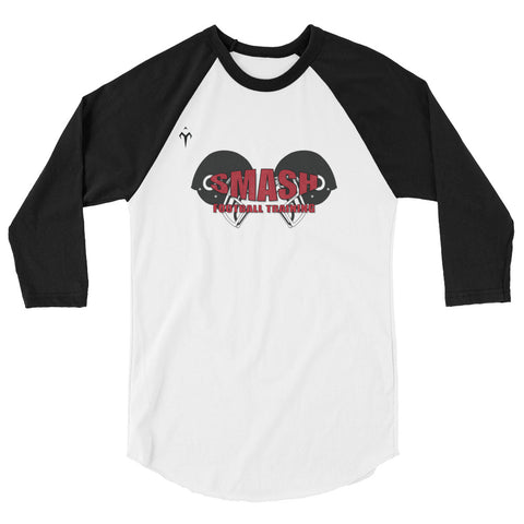 Smash Football 3/4 sleeve raglan shirt