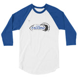 Utah Falconz 3/4 sleeve raglan shirt