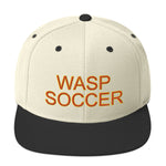 Wasp Soccer Snapback Hat