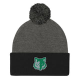 Green Canyon Pom Pom Knit Cap