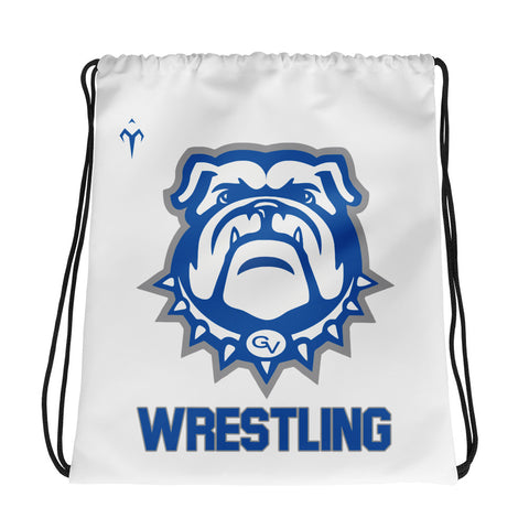 Gunnison Valley Wrestling Drawstring bag