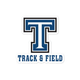 Tempe High School Track and Field Bubble-free stickers
