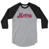 Metro Baseball 3/4 sleeve raglan shirt