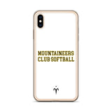 Mountaineers Club Softball iPhone Case