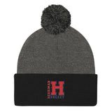 Herriman Hockey Pom Pom Knit Cap