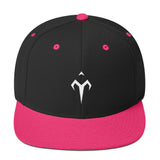 White Tytan Logo Wool Blend Snapback