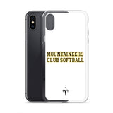 Mountaineers Club Softball iPhone Case