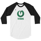 Olympus Softball 3/4 sleeve raglan shirt
