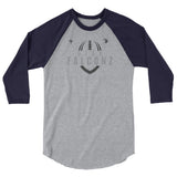Utah Falconz 3/4 sleeve raglan shirt