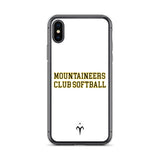 Mountaineers Club Softball iPhone Case