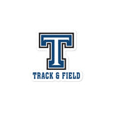 Tempe High School Track and Field Bubble-free stickers