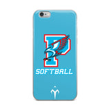 Piute Softball iPhone Case