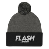 Flash Academy Basketball Pom-Pom Beanie