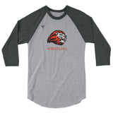 Kerman Wrestling 3/4 sleeve raglan shirt