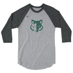 Green Canyon 3/4 sleeve raglan shirt
