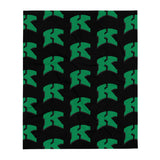 Kewaskum High School Volleyball Throw Blanket