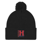 Herriman Hockey Pom Pom Knit Cap
