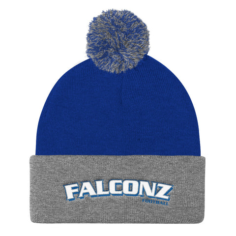 Utah Falconz Pom Pom Knit Cap