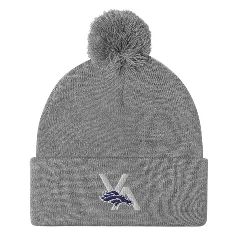 Venture Academy Track and Field Pom-Pom Beanie