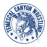 Temescal Canyon Wrestling Bubble-free stickers