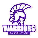 WSU Club Volleyball Bubble-free stickers