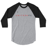 United FC  3/4 sleeve raglan shirt
