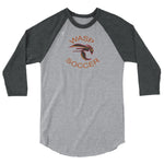 Wasp Soccer 3/4 sleeve raglan shirt