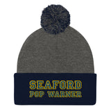 Seaford Pop Warner Pom-Pom Beanie
