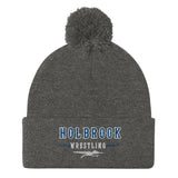 Holbrook Wrestling Pom-Pom Beanie