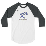 Kingman Football 3/4 sleeve raglan shirt