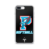 Piute Softball iPhone Case