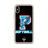 Piute Softball iPhone Case