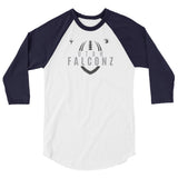 Utah Falconz 3/4 sleeve raglan shirt