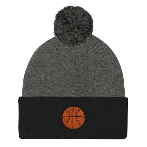 Premium Basketball Pom-Pom Beanie