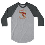 Wasp Soccer 3/4 sleeve raglan shirt