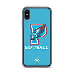 Piute Softball iPhone Case