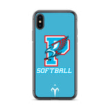 Piute Softball iPhone Case